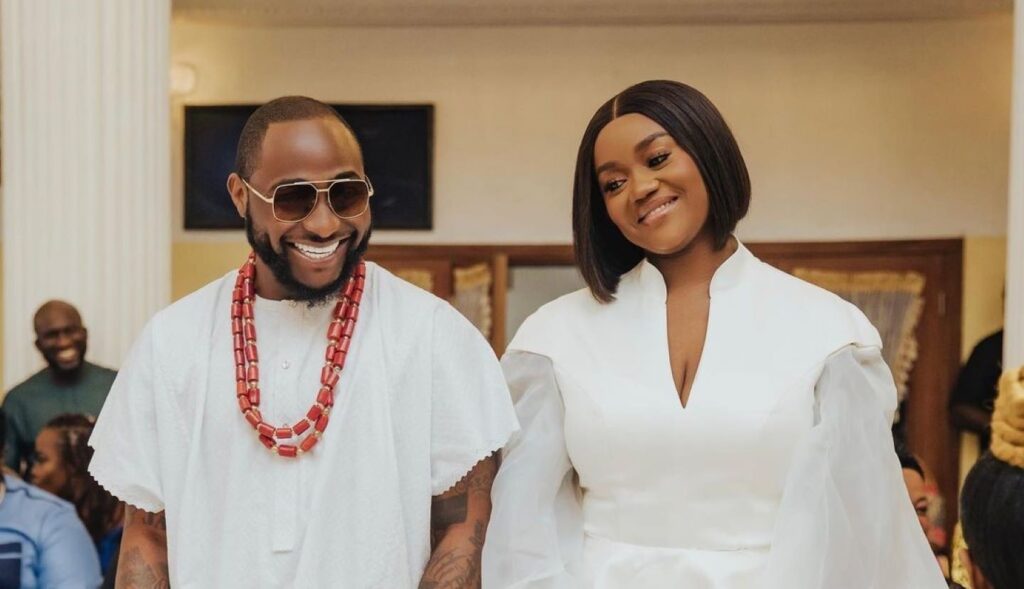 Davido hops on the remix of hit single 'Ogechi' in honour of wife Chioma