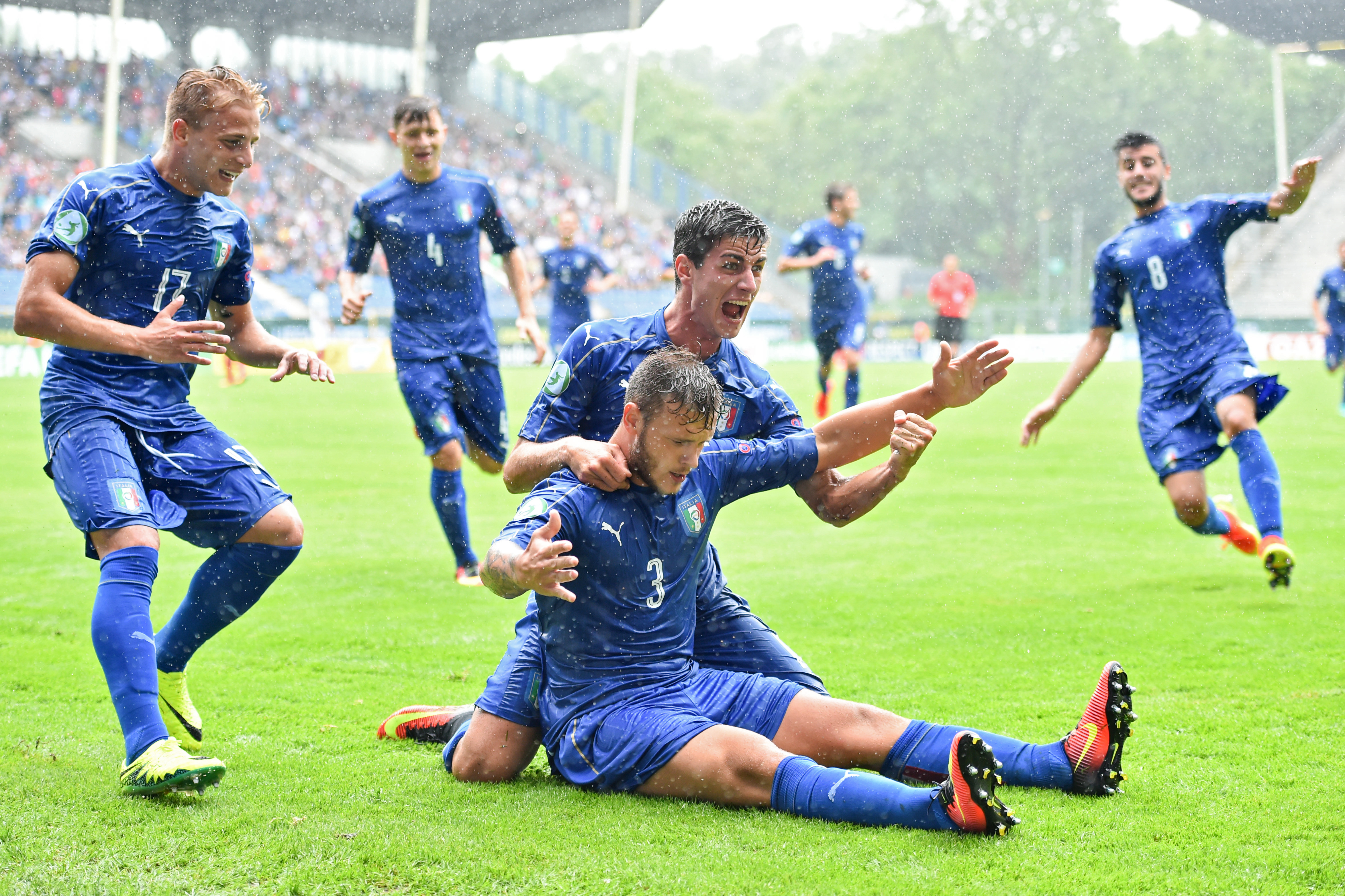 Francezii și-au luat o palidă revanșă în fața portughezilor: 3-1 în semifinalele Euro 2016 sub 19 ani GALERIE FOTO și VIDEO