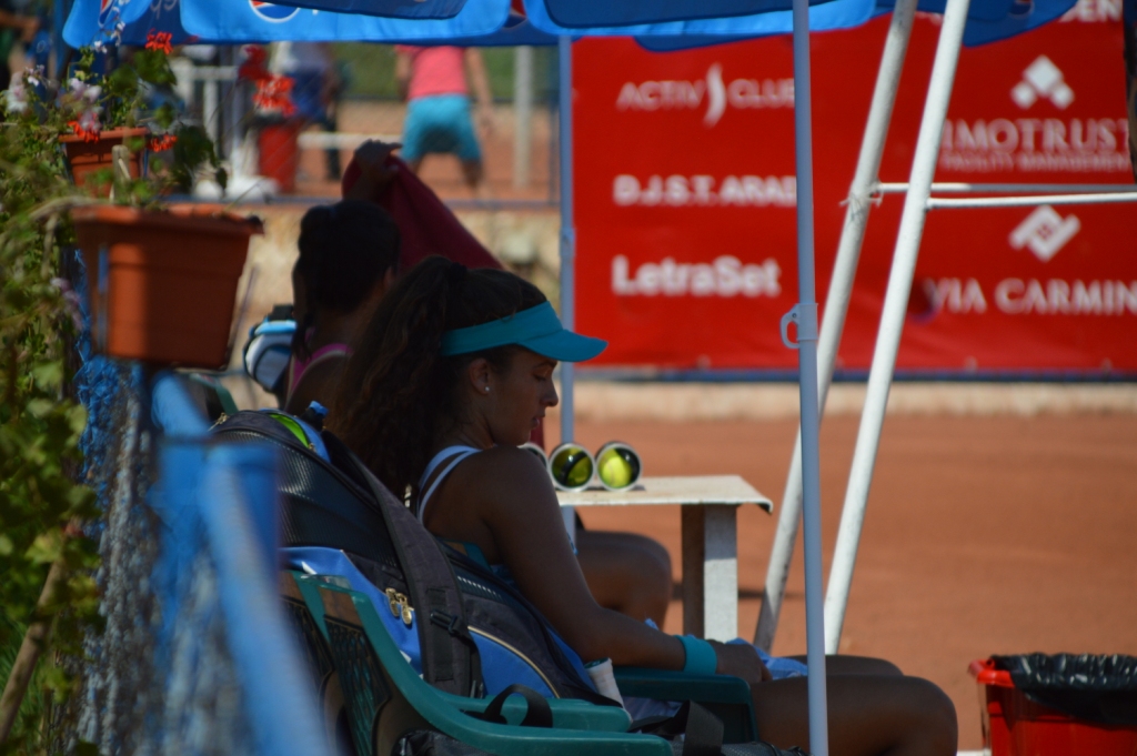 Elena Cadar, principala favorită, a părăsit turneul ITF ”Ilie Năstase” de la Arad / GALERIE FOTO