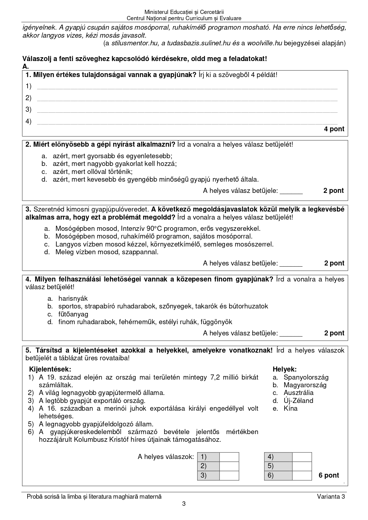 Evaluarea Națională 2026 la limba maternă s-a încheiat - ce subiecte au picat și care este baremul