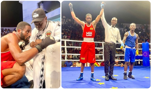 Azumah Nelson’s son makes boxing comeback with split decision victory