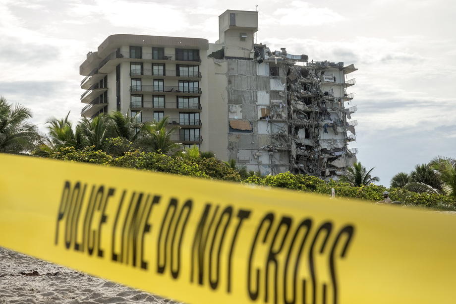 Bilanț revizuit după tragedia din Miami: 4 persoane au decedat, 159 încă dispărute