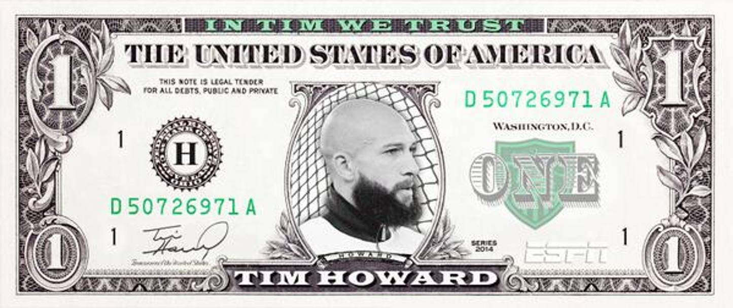 FOTO/ Americanii îl au pe ”Superman” Tim Howard. ^16 parade, RECORD MONDIAL, dar e acasă