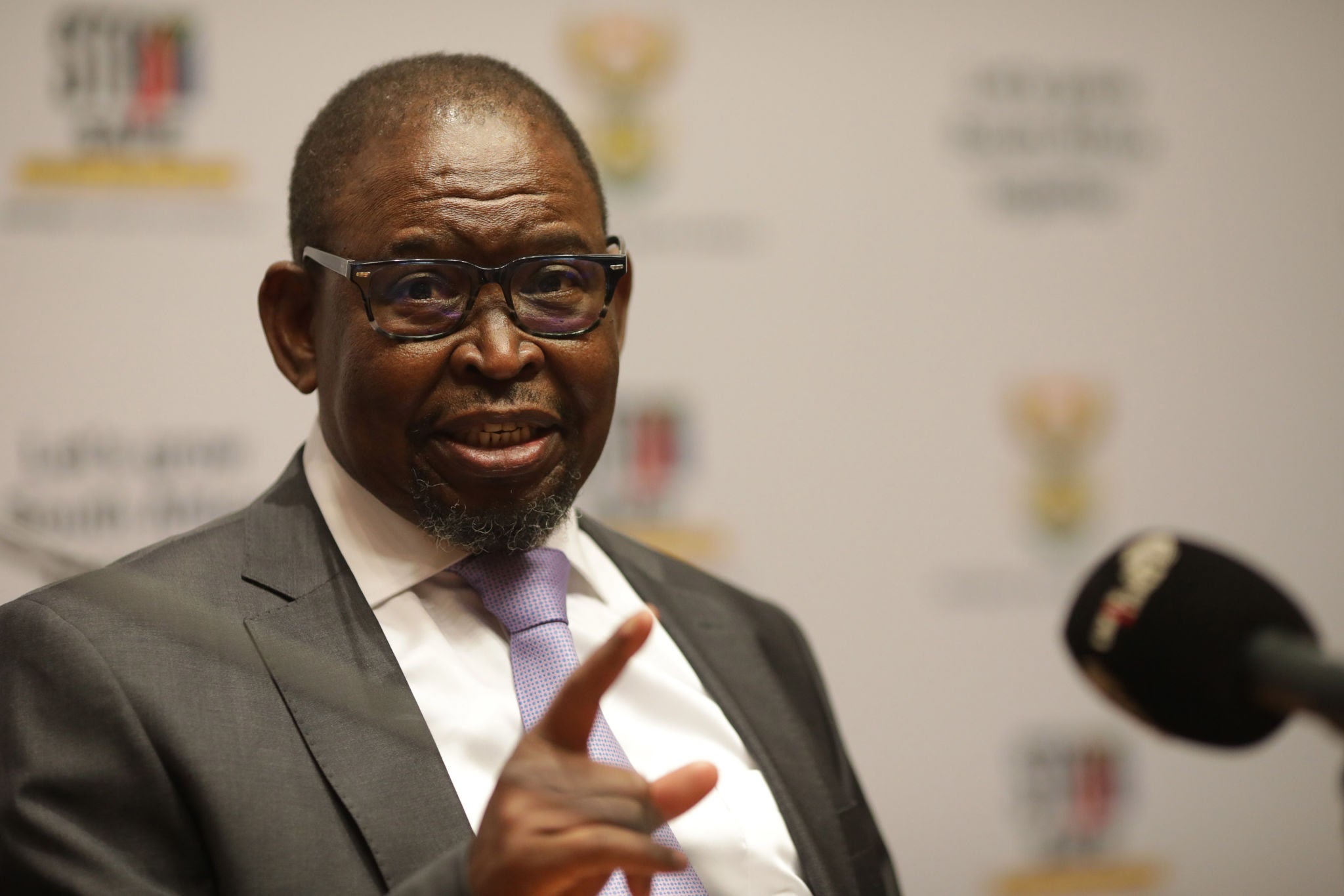 South Africa's Finance Minister Enoch Godongwana