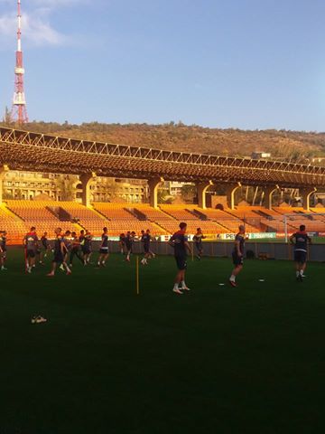 Armenia - România (sâmbătă, ora 19:00, TVR 1). Tricolorii au făcut antrenamentul oficial la Erevan. Jucătorii vor câte o mașină primă de calificare / GALERIE FOTO&VIDEO