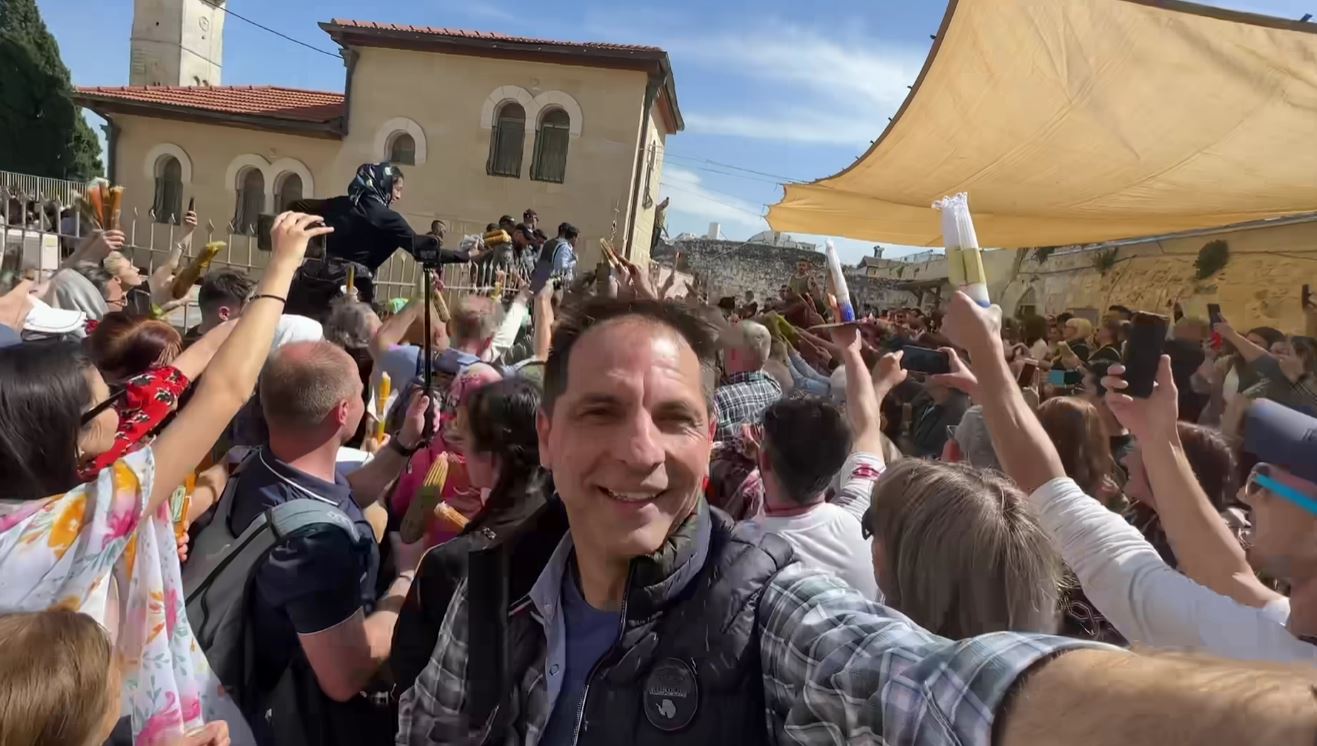 Dan Negru își petrece Paștele la Ierusalim: „Prea mulți caută miracole în credință. Credința nu e despre miracole”