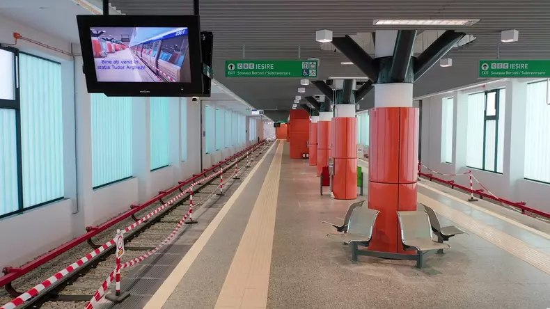 Staţia de metrou Tudor Arghezi, dată în folosinţă până pe 15 noiembrie, spune Primăria Sectorului 4. Cât a costat