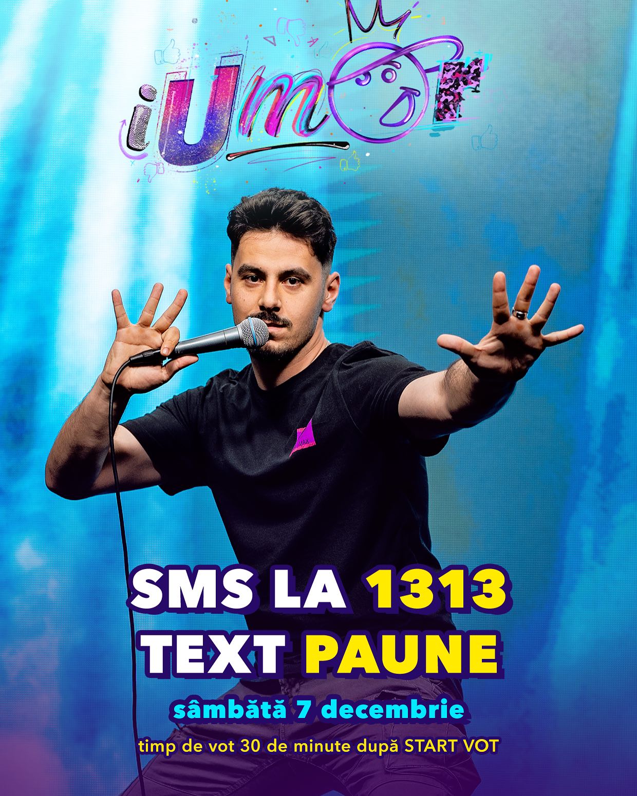 De la polițist la comediant. Florentin Păune, câștigătorul iUmor: „De regulă, îți ia 5 ani să îți găsești vocea în comedie”
