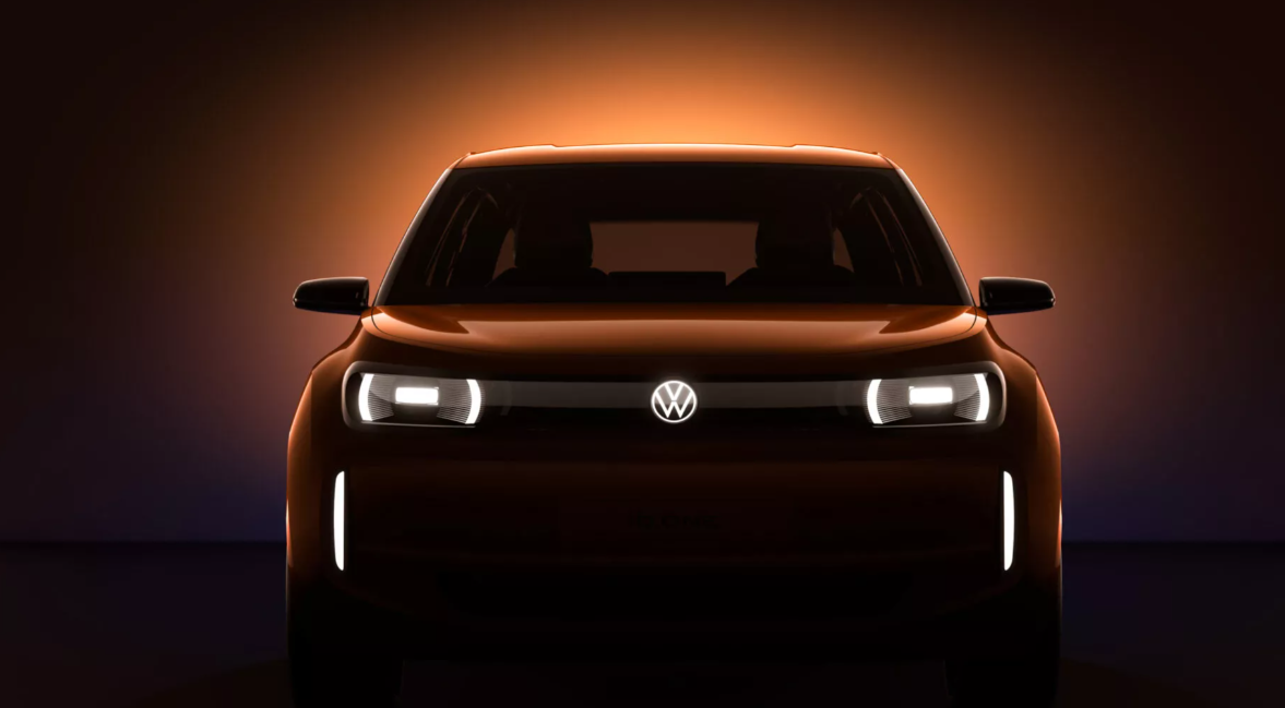 Volkswagen a dezvăluit prima imagine cu cea mai accesibilă mașină electrică. Va fi lansată în 2027