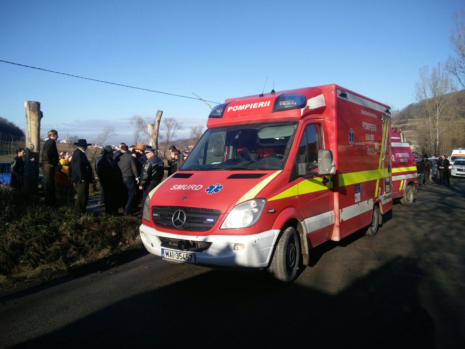 Accident soldat cu nouă victime în Mureș