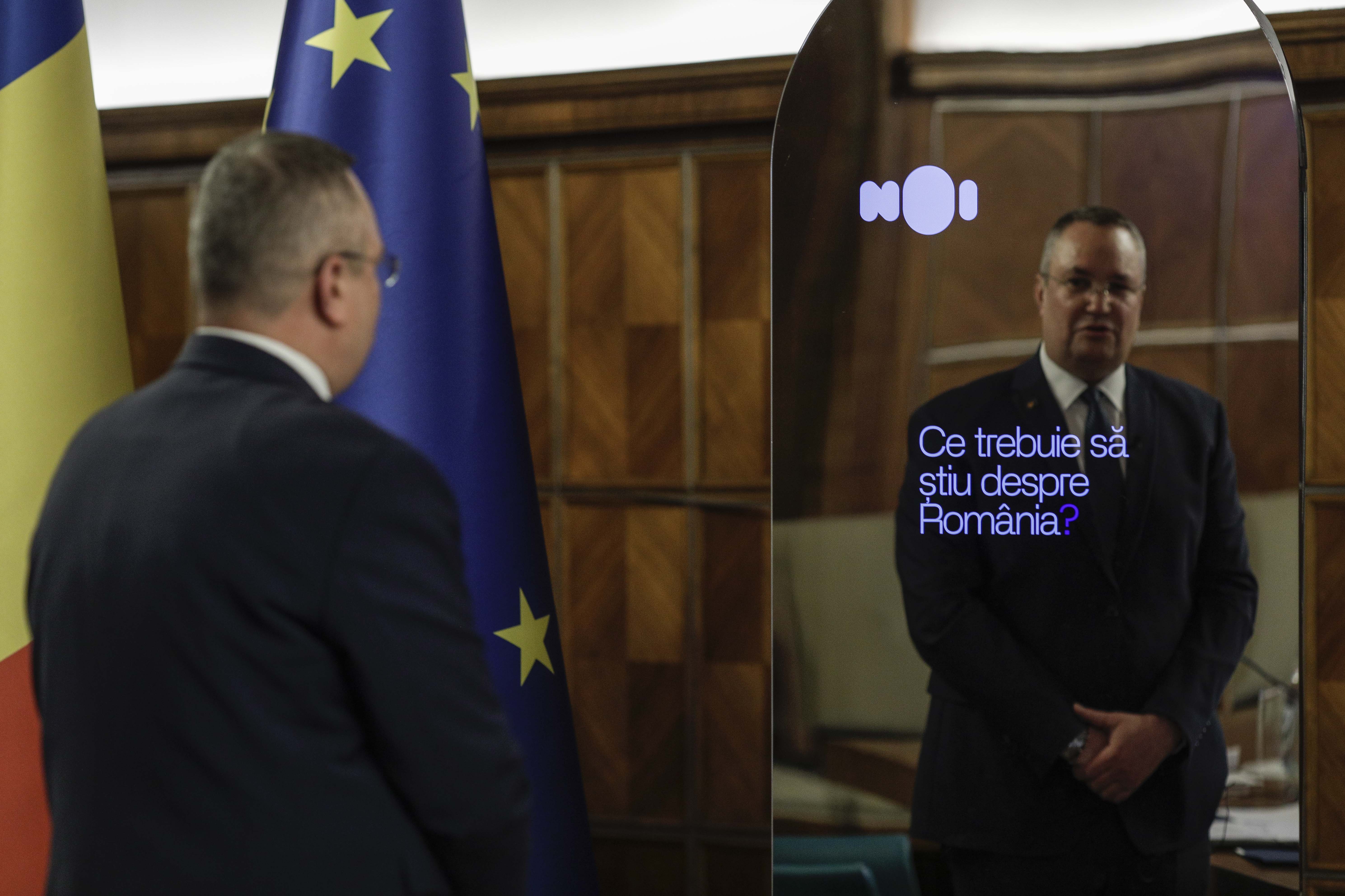 Premierul Ciucă are de-acum un consilier-robot, ION. „Primul proiect 100% românesc” de inteligență artificială | VIDEO