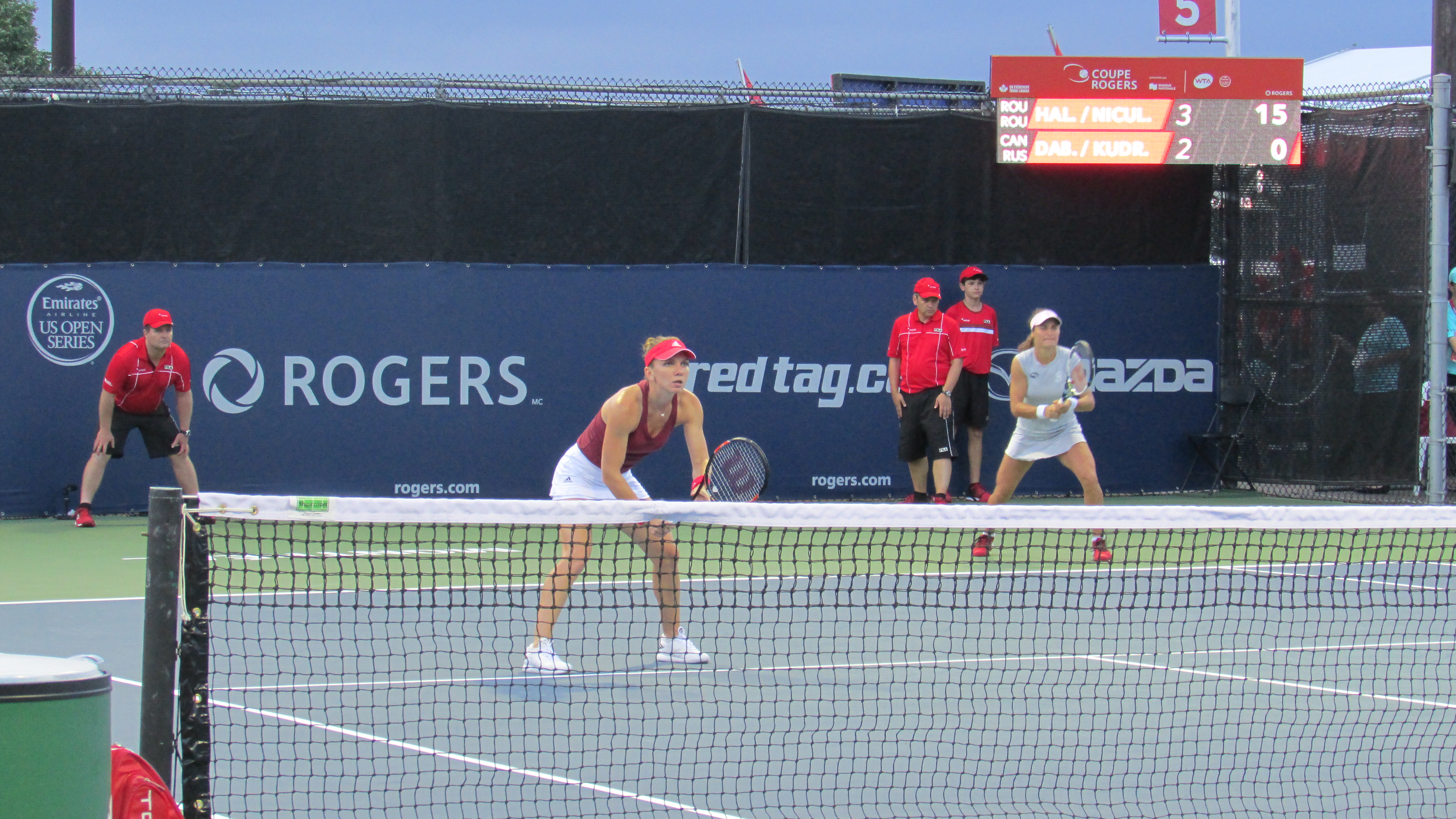 Tenis. Halep și Niculescu au jucat în anonimat, la Rogers Cup  / GALERIE FOTO EXCLUSIVĂ & VIDEO
