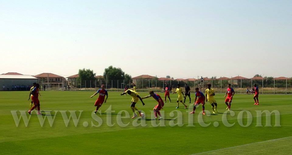 Steaua, victorie la limită cu Al Ittihad Kalba. Tade a marcat singurul gol al meciului / GALERIE FOTO
