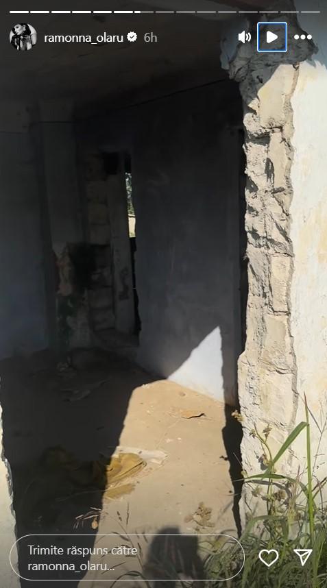 Imagini cu locul în care Ramona Olaru a crescut. Ferma a ajuns o ruină: „Canalul de irigații unde, practic, noi făceam baie”