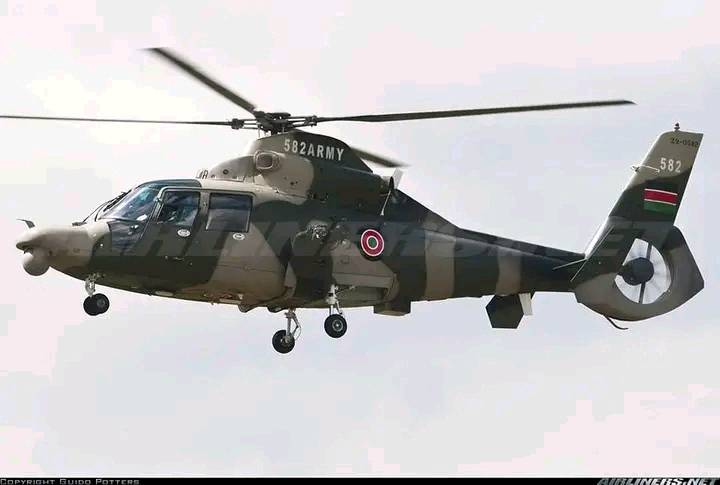 A Z9 helicopter operated by KDF