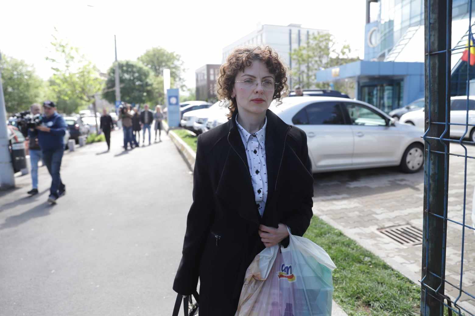 Ioana Ancuţa Popoviciu, judecătoarea lui Vlad Pascu, niciun cuvânt în fața jurnaliștilor, după audierea la CSM. 11 întrebări și 70 de secunde de tăcere - VIDEO