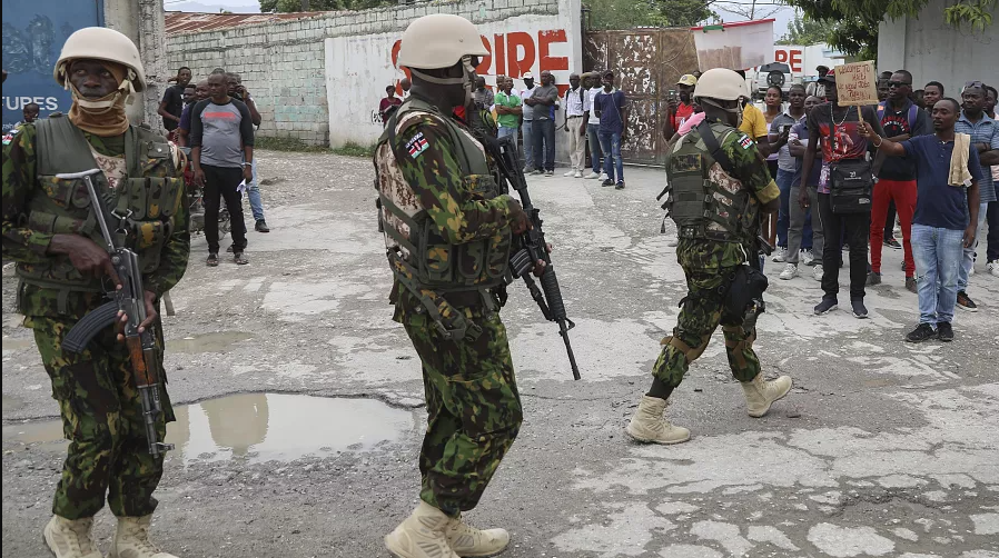 The United States has proposed replacing the Kenya-led mission with a UN-led peacekeeping operation due to funding concerns
