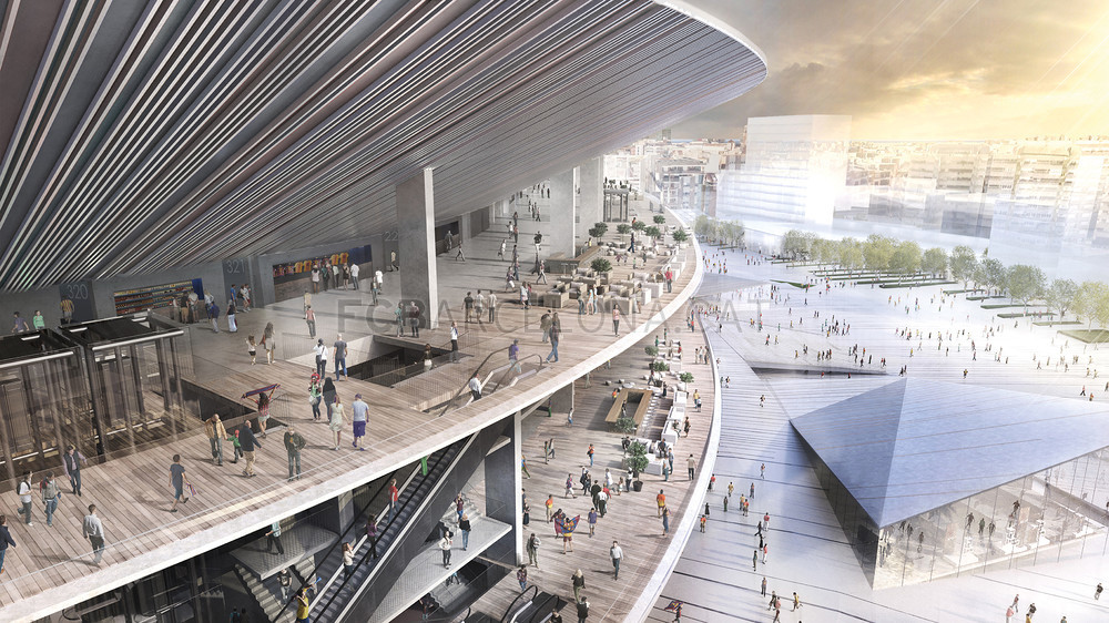 Barcelona și-a prezentat noul stadion Camp Nou. Costă 600 milioane de euro GALERIE FOTO&VIDEO