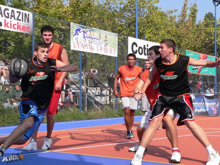 Spectacol unic 3x3 cu Angel Santana, Cătălin Burlacu și campionii de la Asesoft Ploiești
