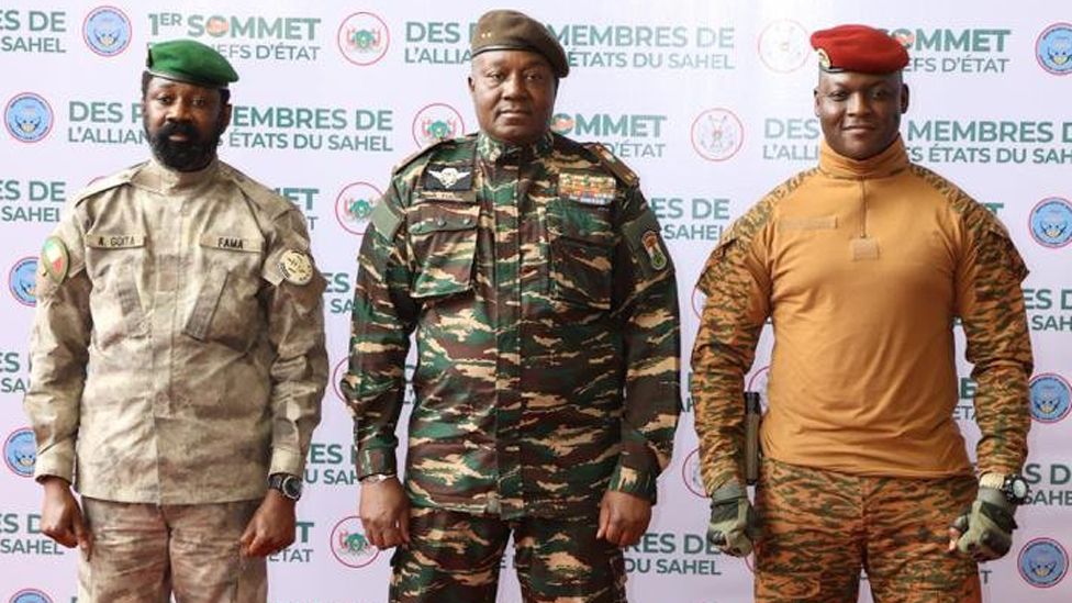 The junta leaders from Mali, Niger, Burkina Faso emphasized sovereignty, unity, and resistance to external interference.