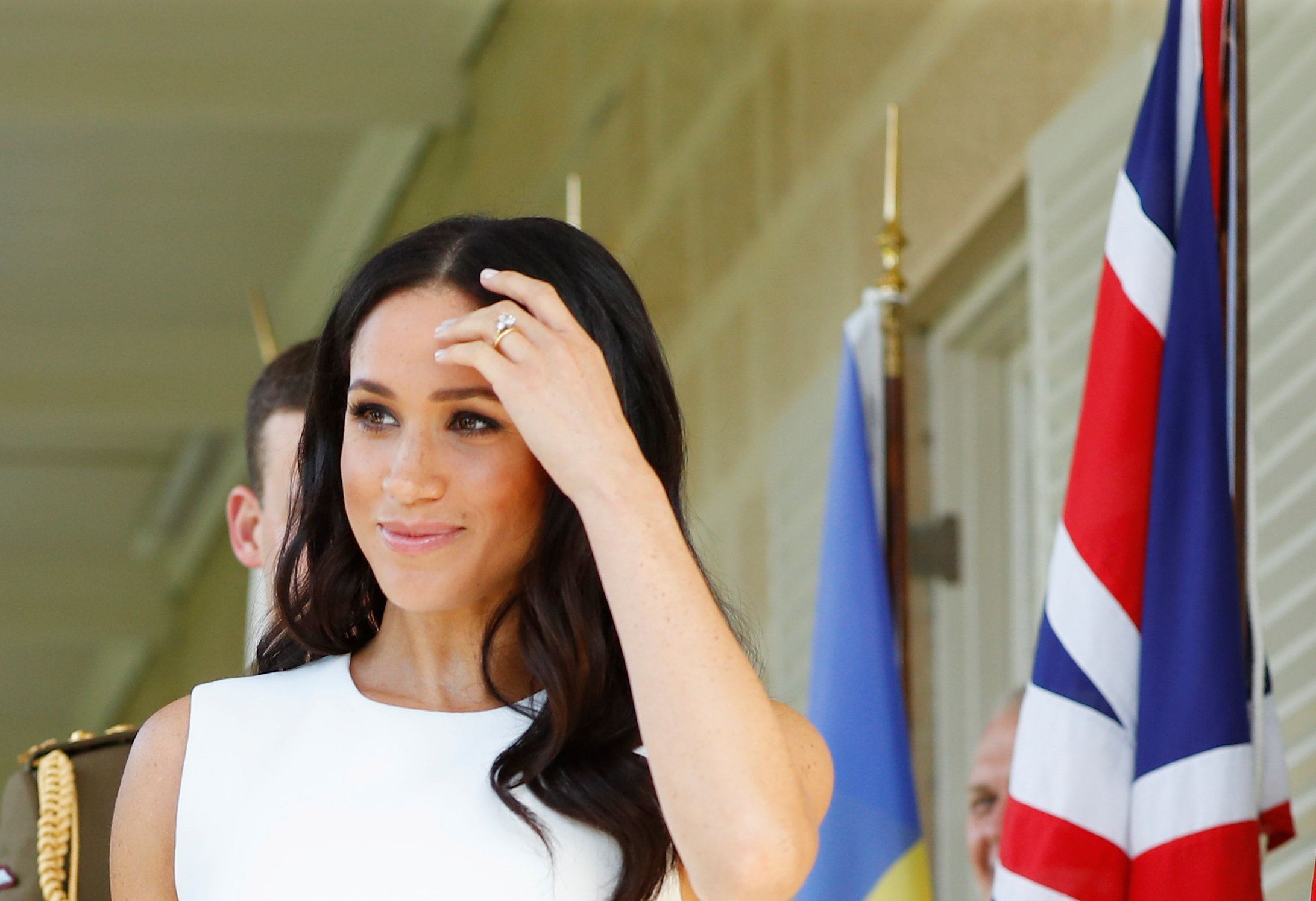 FOTO | Meghan Markle, la prima apariție publică de la anunțul sarcinii. Detaliul subtil în memoria Prințesei Diana