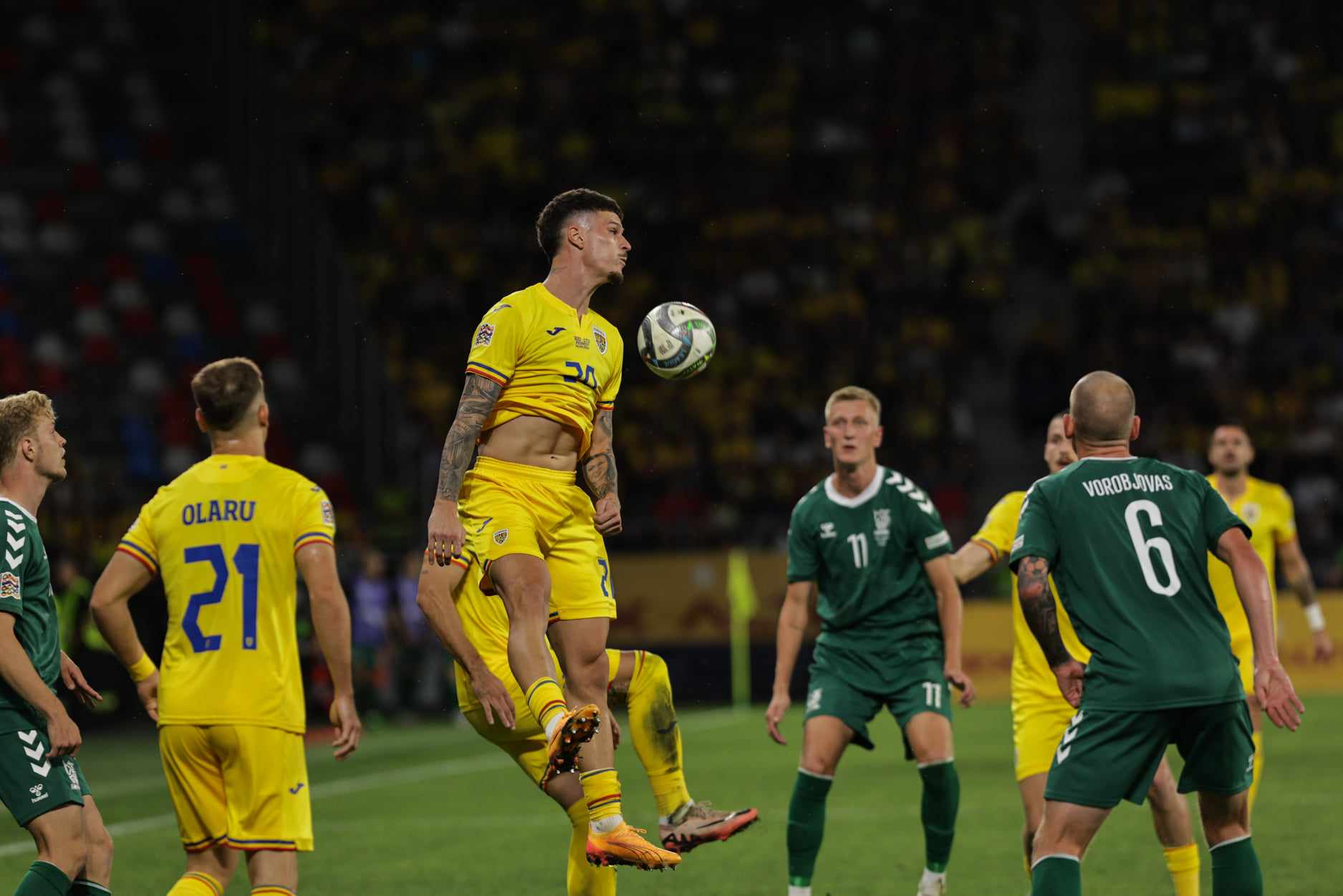 România - Lituania 3-1, în Liga Națiunilor. Schimbările lui Mircea Lucescu au adus victoria. VAR ne-a salvat de două ori