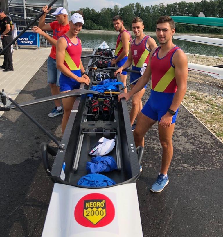 Trei echipaje româneşti, în finale la Cupa Mondială de canotaj de la Linz