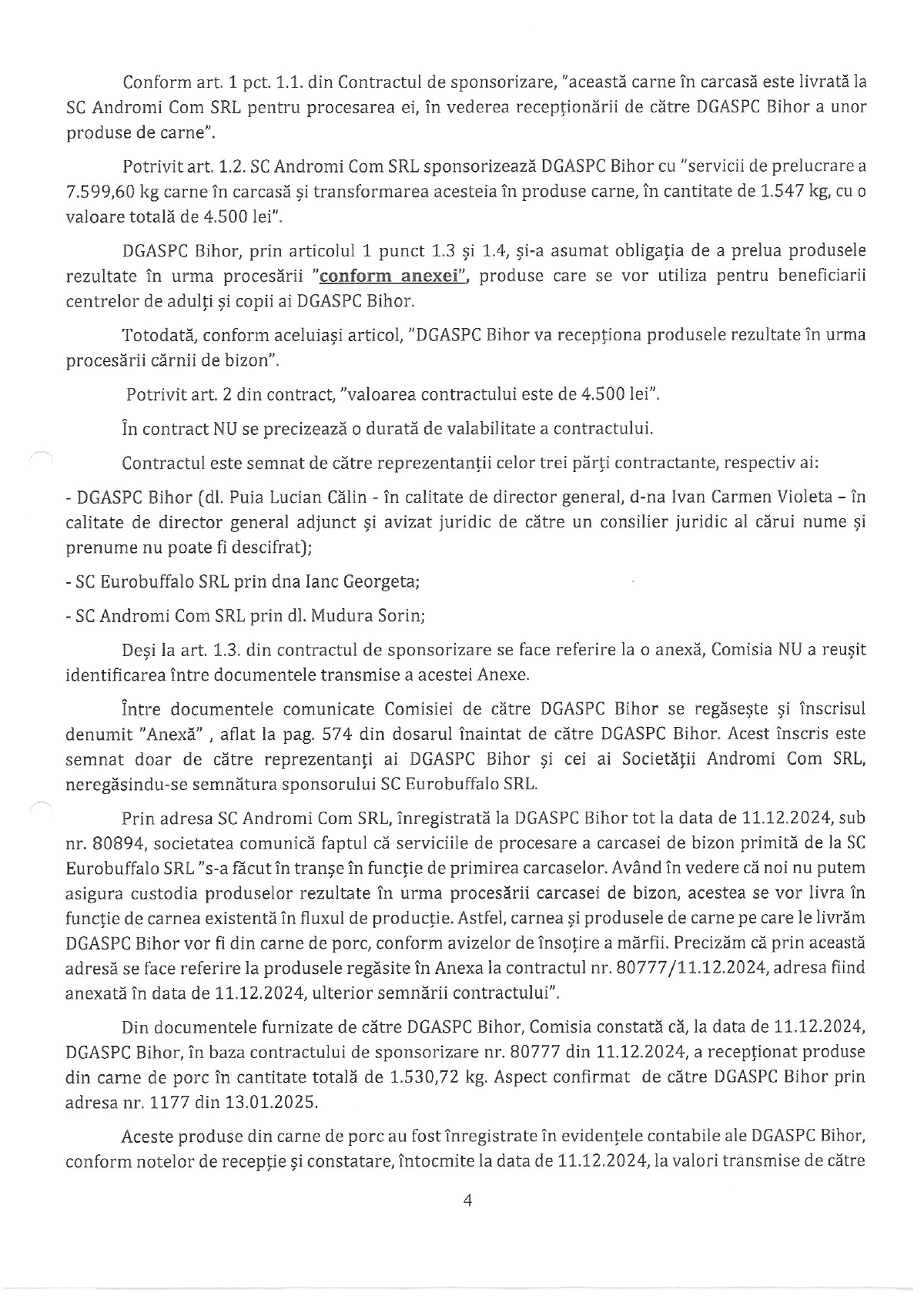 Scamatoriile șefului DGASPC Bihor, Lucian Călin Puia: a transformat bizonul donat în porc și le-a ascuns șefilor doi ani că are dosar penal
