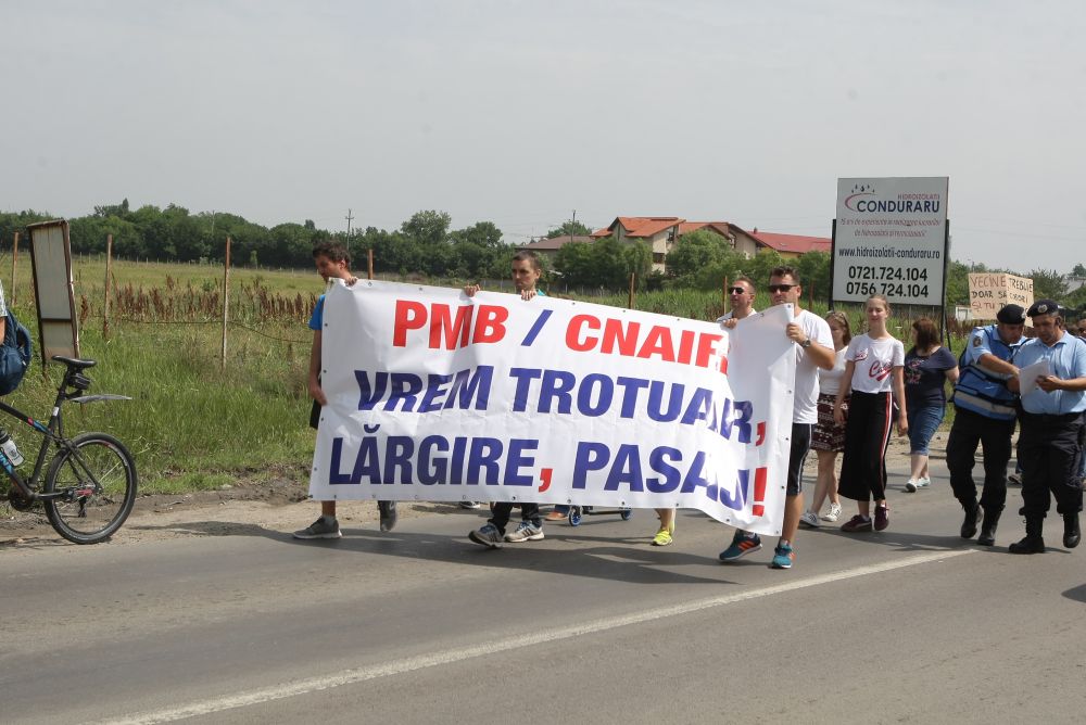 FOTO/ Protest în Prelungirea Ghencea. Este a 10-a acțiune de protest din ultimii 5 ani