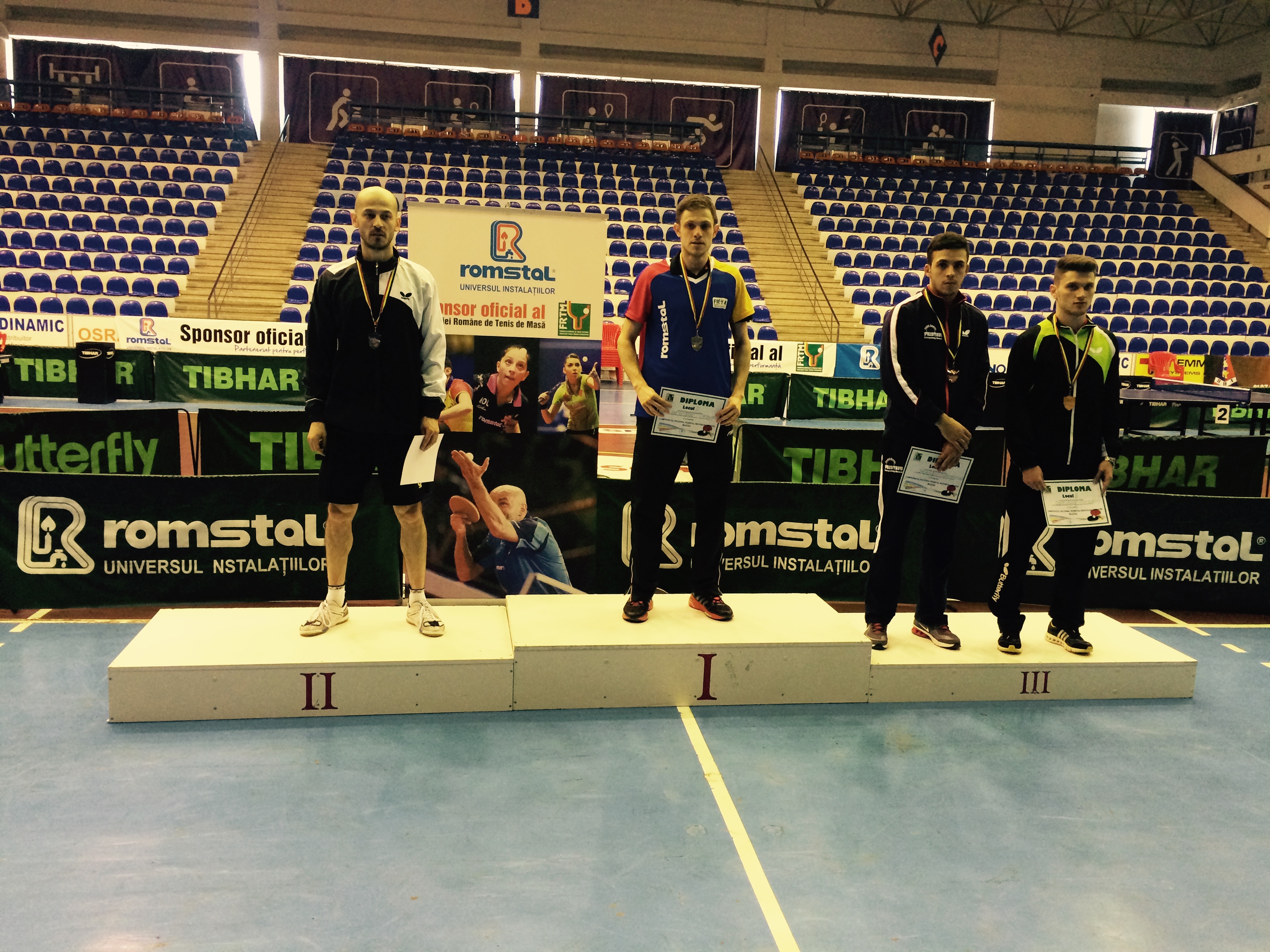 Samara şi Ionescu sunt campionii României la simplu / FOTO