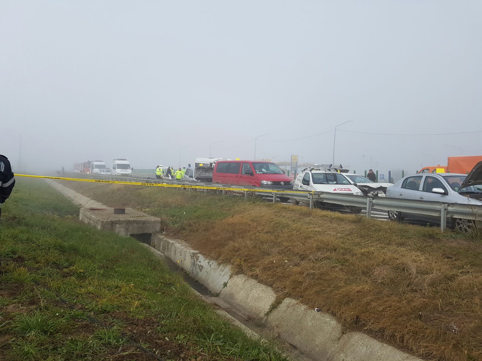Accidentul de pe Autostrada Soarelui. O parte din șoferii implicați în carambol au rămas fără permis