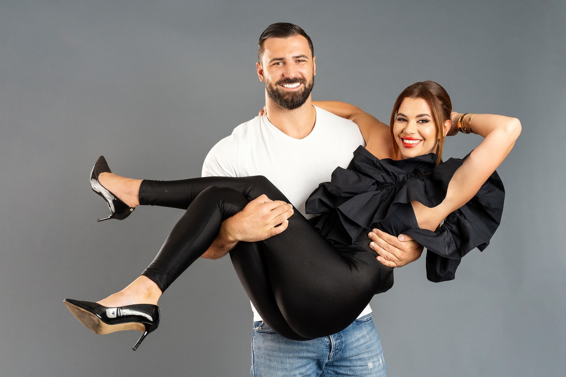 Andrei Stoica și soția lui, deciși să câștige Power Couple România, sezonul 2: „Am crescut împreună și creștem în continuare”