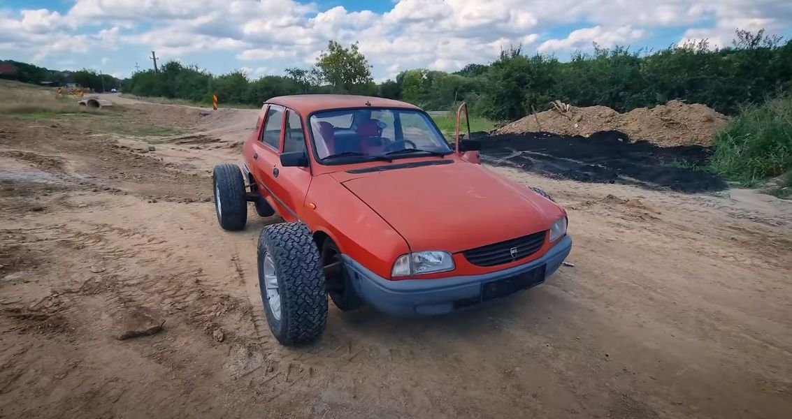 Cum a transformat un tânăr din Satu Mare o Dacia 1310 pentru off-road