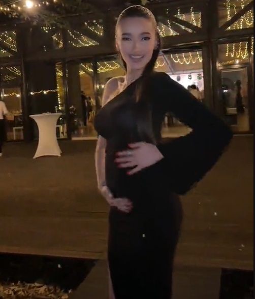 Viviana Sposub și-a arătat burtica, iar fanii au zis că e însărcinată. Explicația iubitei lui George Burcea: „Am mâncat la nuntă”