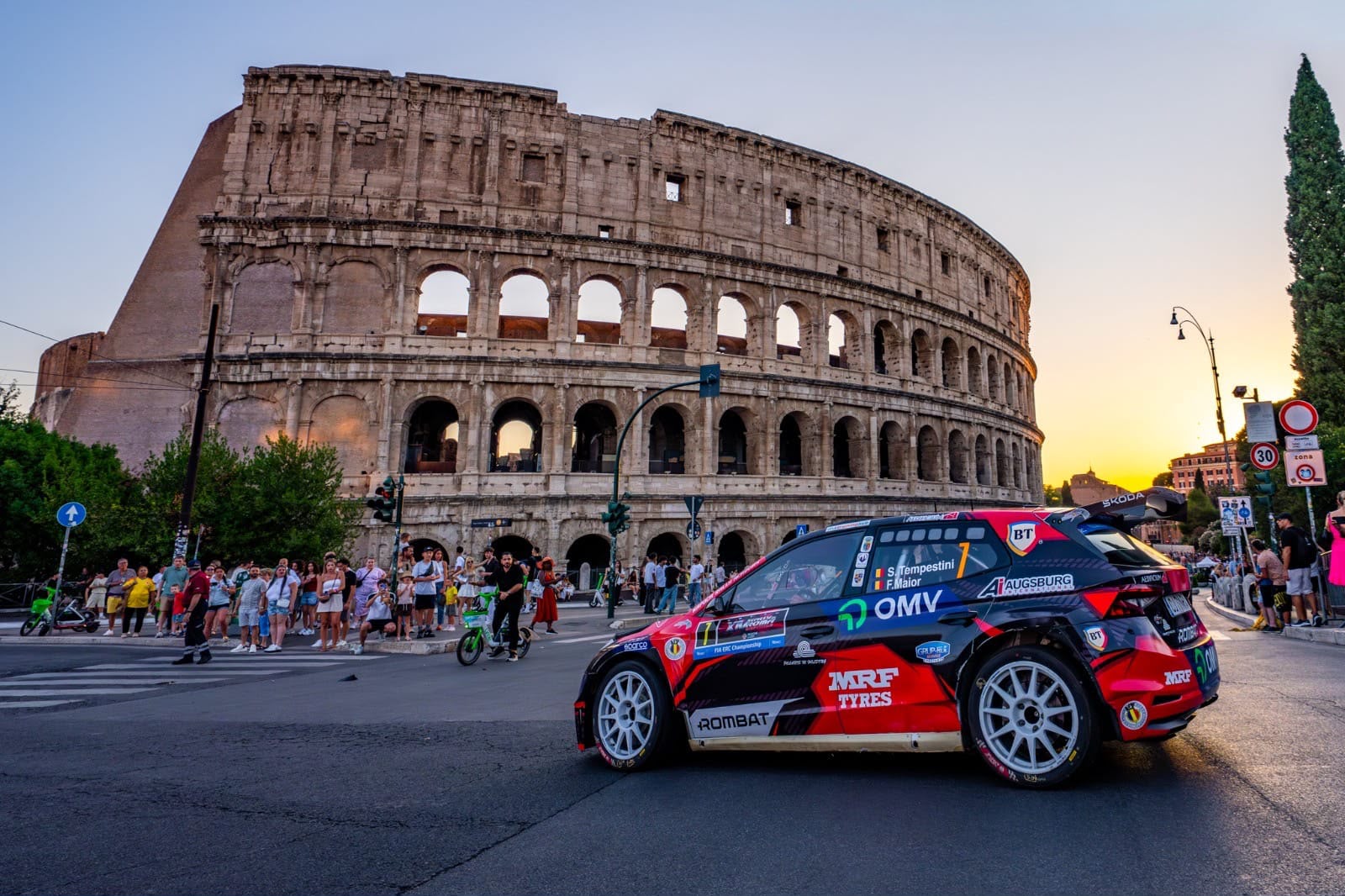 Simone Tempestini s-a clasat pe locul 13 la Rally di Roma Capitale