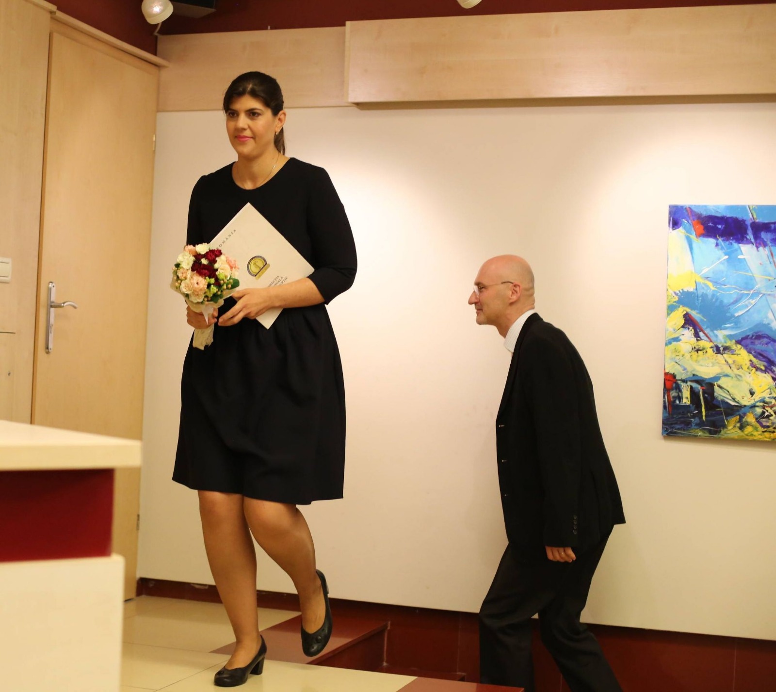 Laura Codruța Kovesi a primit Premiul Speranța pentru DNA, de la Societatea Timișoara: "Sper, împreună cu colegii mei, ca procurorii să rămână independenți"/FOTO