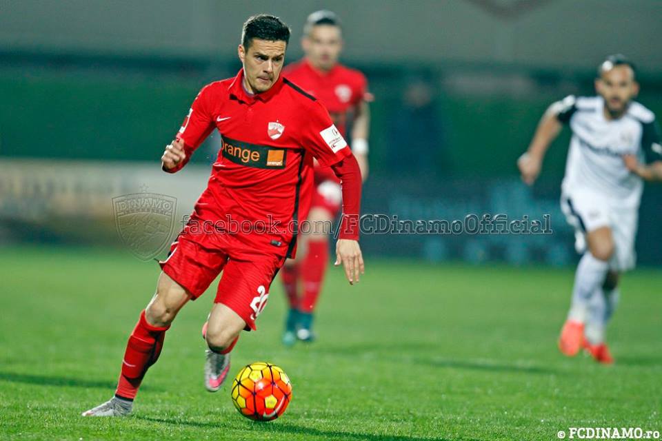 Liga I, etapa a 26-a. Astra - Dinamo 1-1. ^Dorin Rotariu a deschis scorul, Daniel Florea a egalat norocos. Steliano Filip, eliminat. Arbitrul a întrerupt meciul două minute / VIDEO
