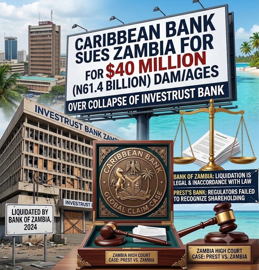 The legal dispute centres on BONI’s 24.8% stake in Investrust Bank, which the investor says was never formally recognised before the lender collapsed.
