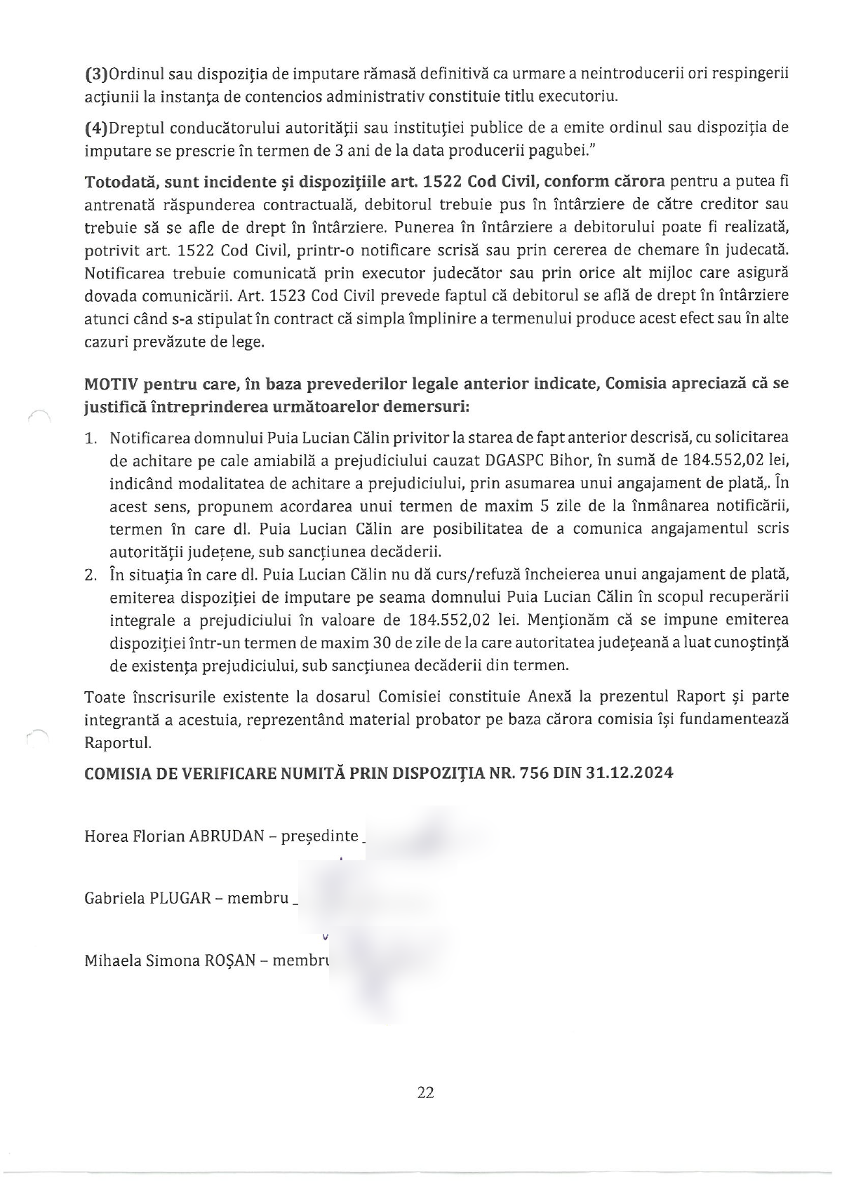Scamatoriile șefului DGASPC Bihor, Lucian Călin Puia: a transformat bizonul donat în porc și le-a ascuns șefilor doi ani că are dosar penal