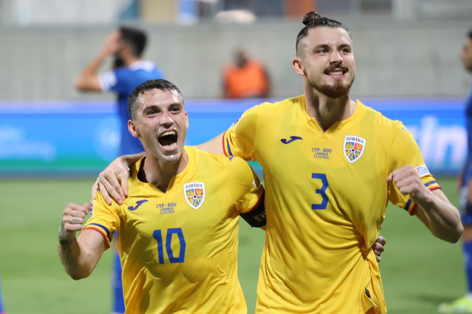 România a câștigat în Cipru cu 3-0 și este lider în Liga Națiunilor cu punctaj maxim