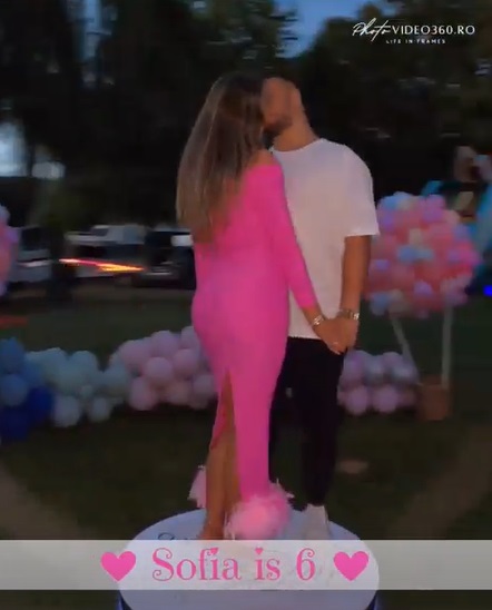 Bianca Drăgușanu, petrecere de lux pentru fiica Sofia, care a împlinit 6 ani. Cum s-a afișat alături de Gabi Bădălău, iubitul ei