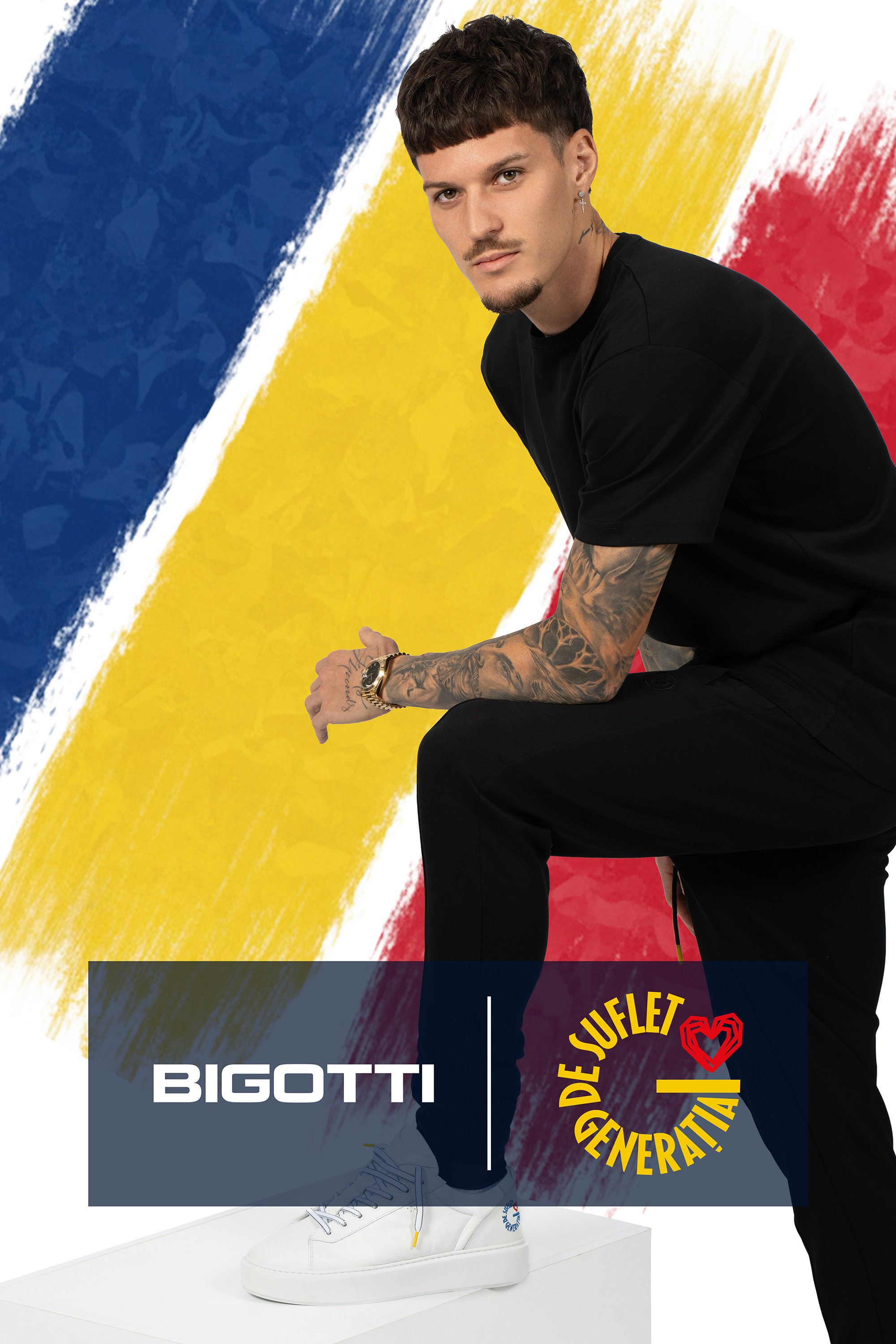 BIGOTTI și Federația Română de Fotbal lansează colecția dedicată „Generației de Suflet” - un omagiu adus românilor uniți de fotbal