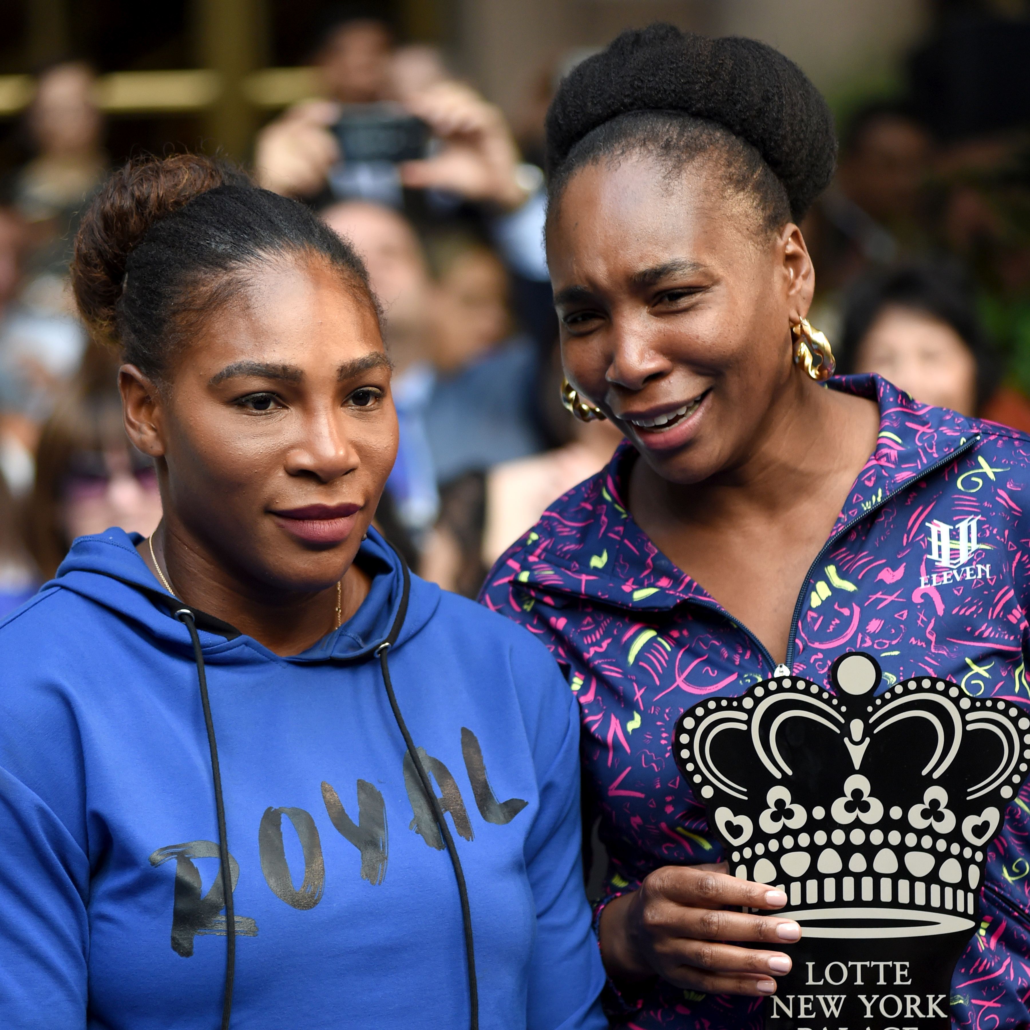 Serena Williams l-a învins pe Nadal într-o partidă de badminton / GALERIE FOTO