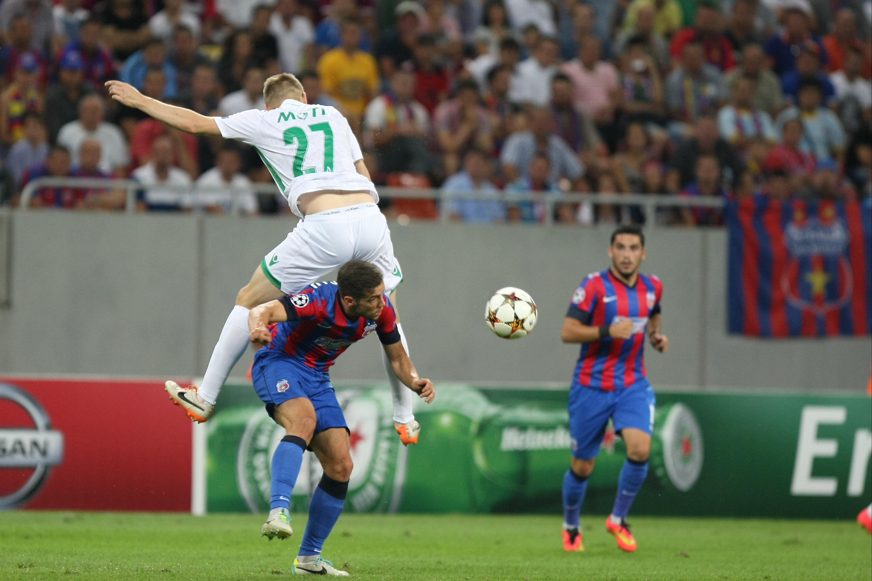 FOTO&VIDEO / Steaua - Ludogoreţ 1-0. Chipciu a adus victoria în minutul 88
