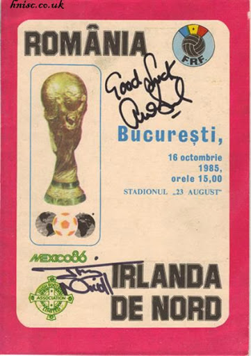 Preliminarii Euro 2016/ România - Irlanda de Nord. Remember 1985, atunci am ieșit din cursa pentru CM ‘86: Jimmy Quinn: ^«V-am dat gol cu ghete de împrumut şi cu un număr mai mic»