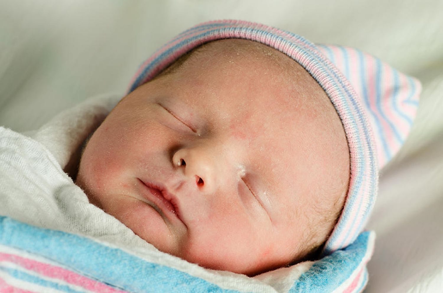 File photo: newborn baby in hospital 