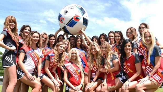 Euro 2016. Galeria Islandei va fi condusă la meciul cu Franța de Miss Euro / GALERIE FOT&VIDEO