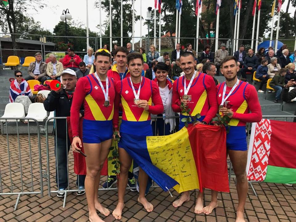 Canotaj. Opt medalii de aur pentru România, la Europenele Under-23