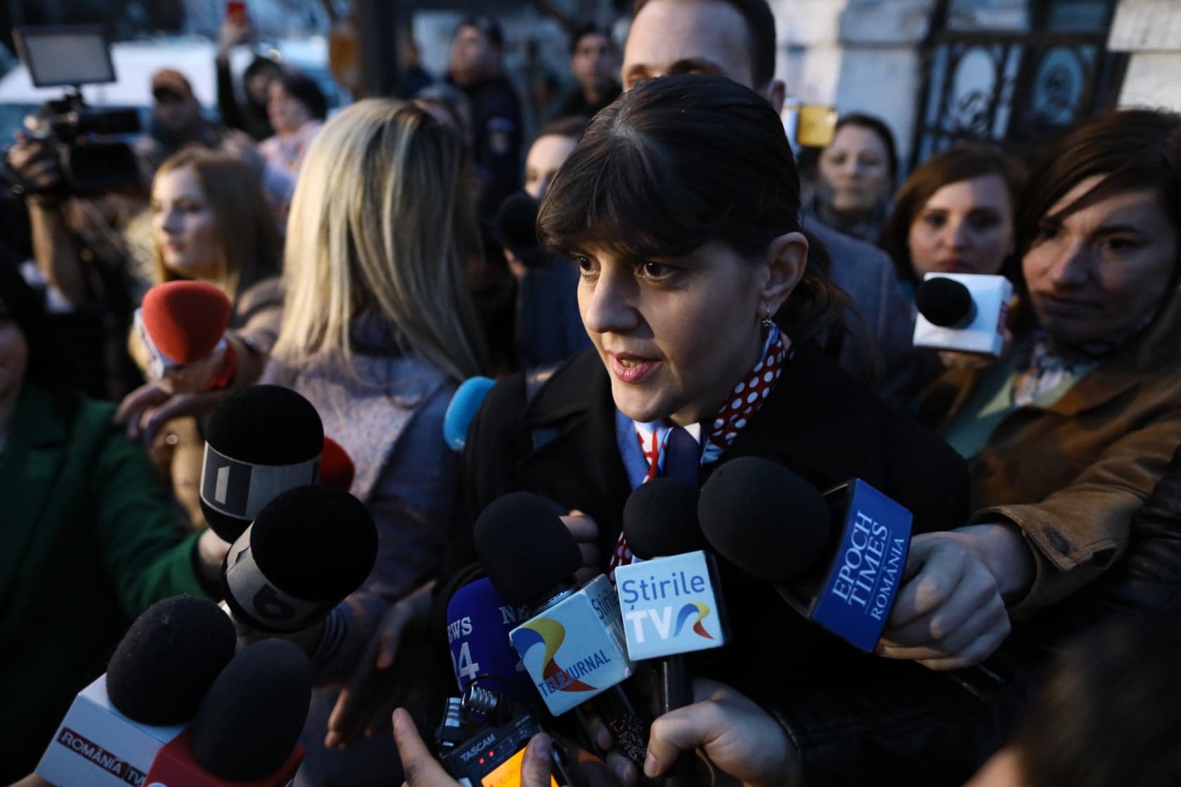 Laura Codruța Kovesi, suspectă într-un al doilea dosar. „Mi-au adus la cunoștință o învinuire că aș fi coordonat un grup organizat în cadrul DNA” / FOTO