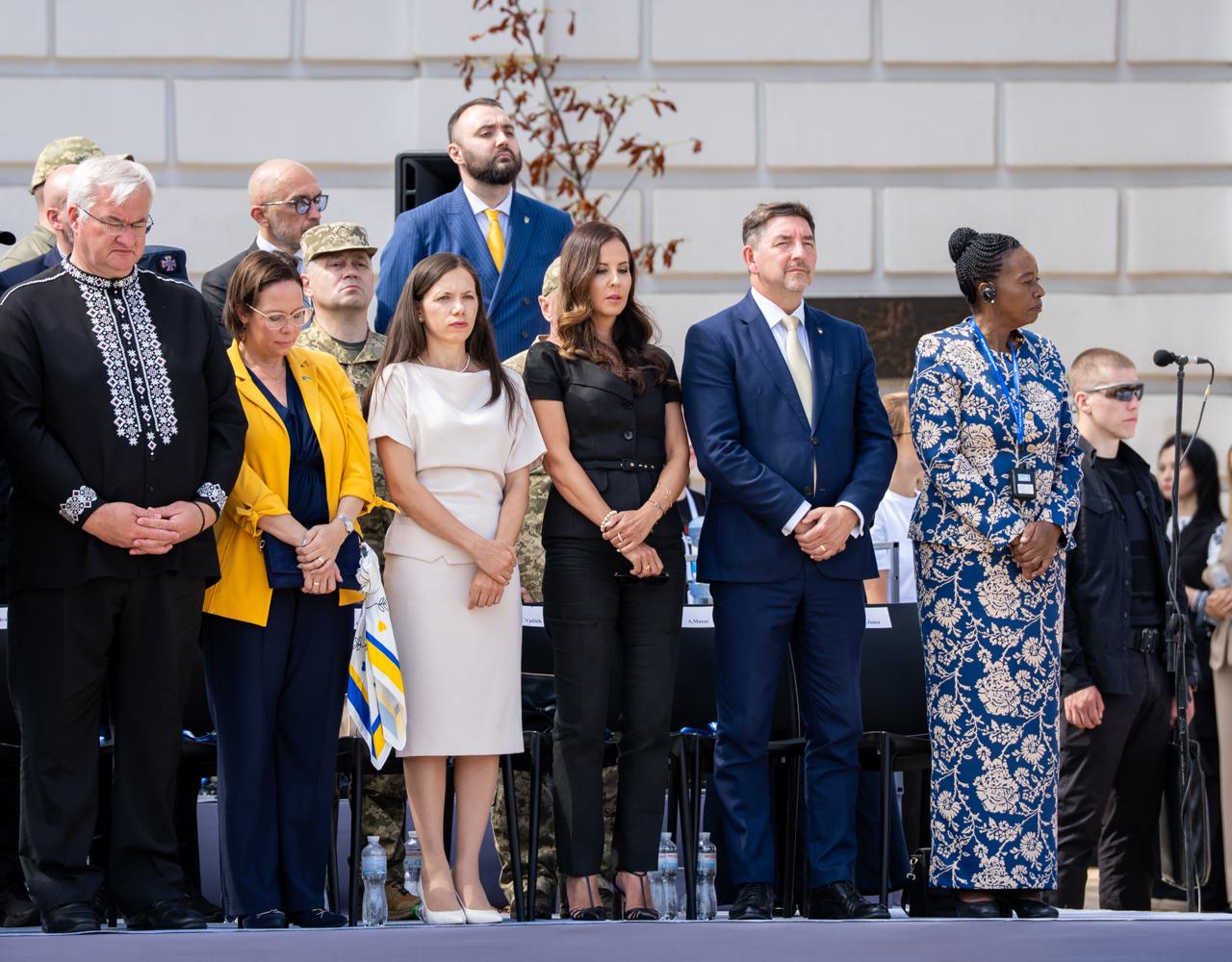 Mirabela Grădinaru se află la Kiev de Ziua Independenței Ucrainei, la invitația Olenei Zelenska: „Îmi doresc să fie pace”